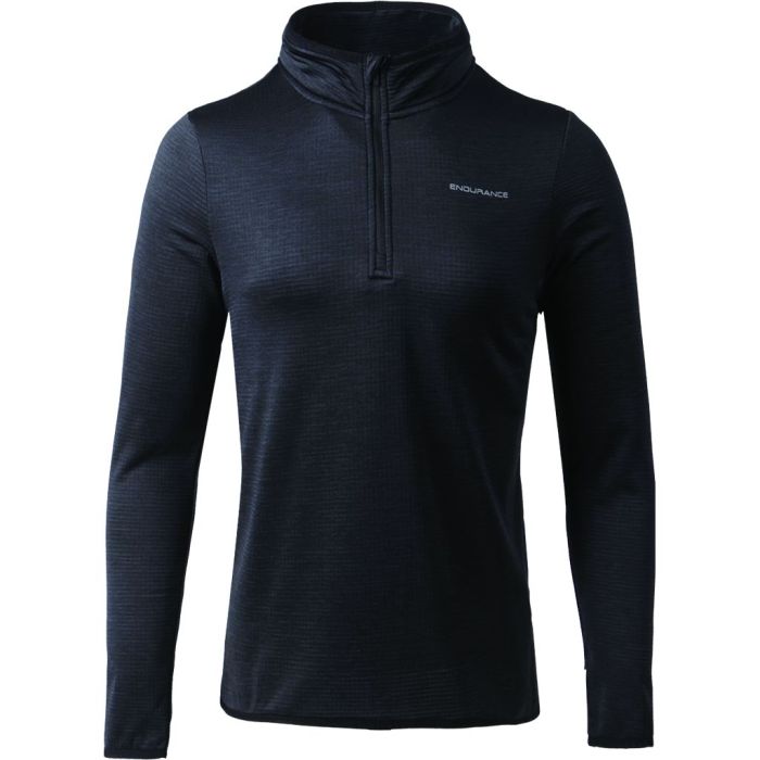 Vironic Waffle Melange Loose Fit Midlayer