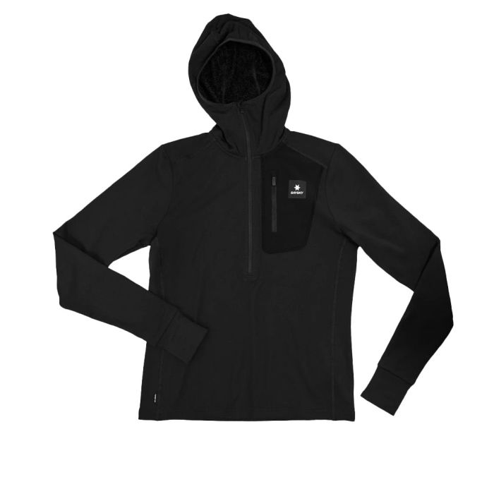 Combat Half Zip Fleece Hoodie
