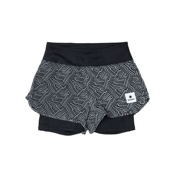 Reflective Pace 2 in 1 Shorts 3"